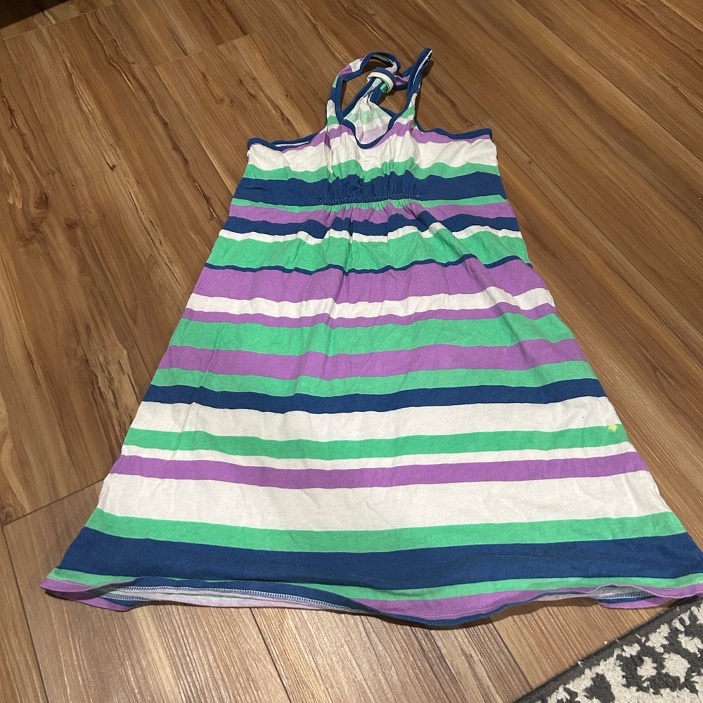 Old Navy Striped Multicolor Razorback Dress Size Small - Picture 1 of 1